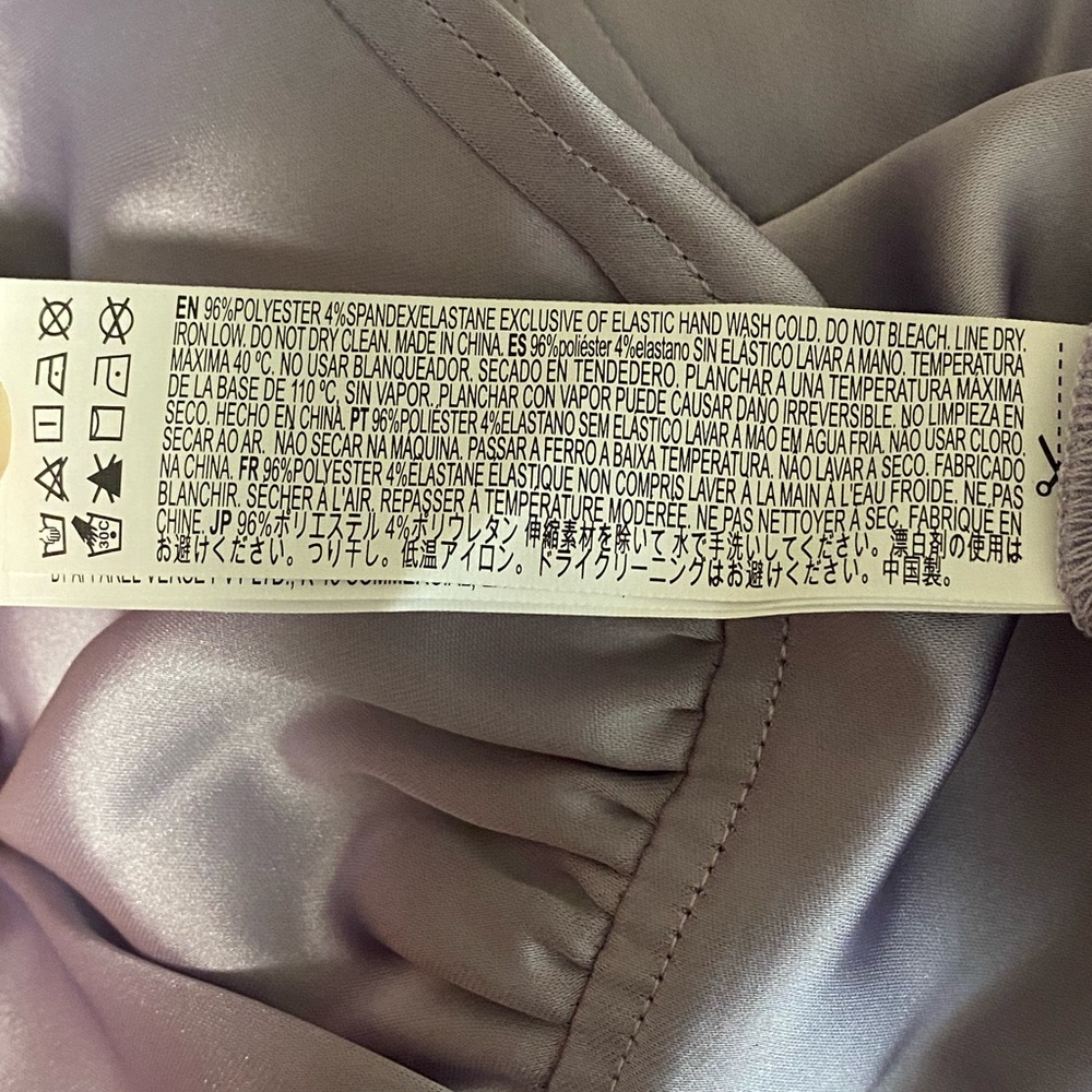 Forever 21 Light Purple Puff Sleeve Crop Top - Picture 7 of 7